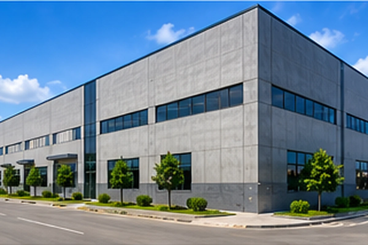 Industrial civil foundations and site works