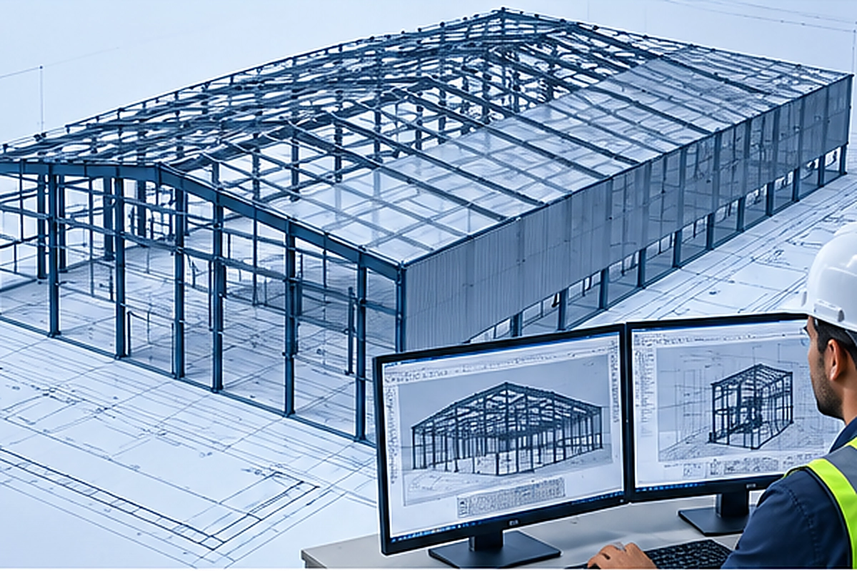 PEB design and 3D structural engineering